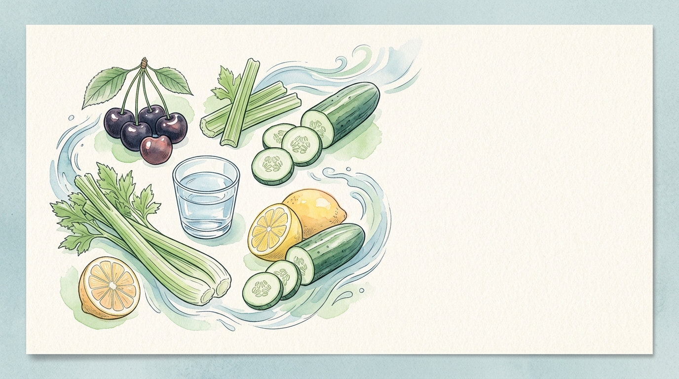 5 Foods That Flush Uric Acid (With Purine Chart)